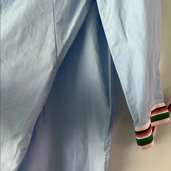 Talbots|Light Blue Tunic with Ribbon Details sz Large - Picture 3 of 7